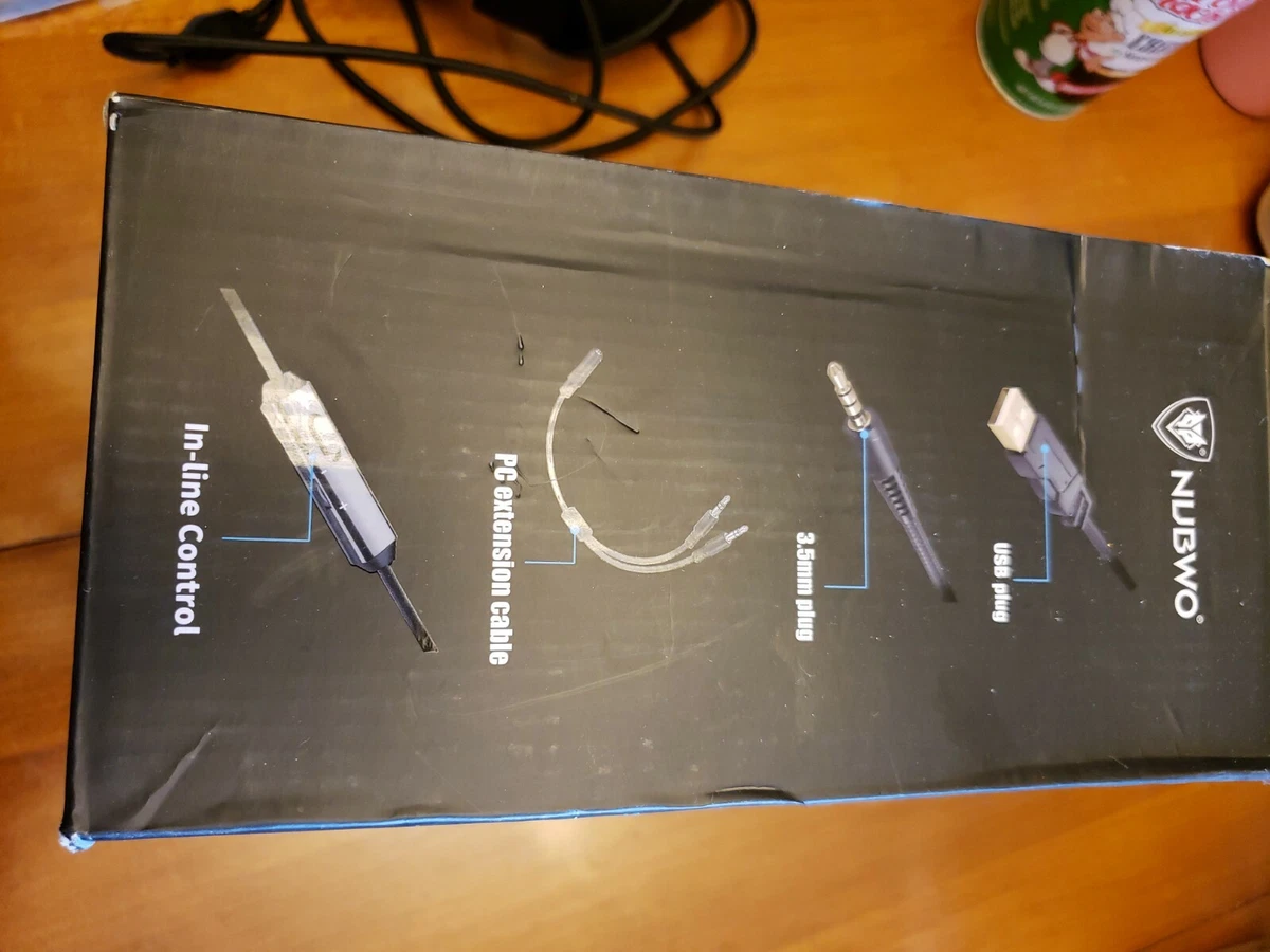 NUBWO N9 Black Headband Gaming Headset 649661038160 eBay
