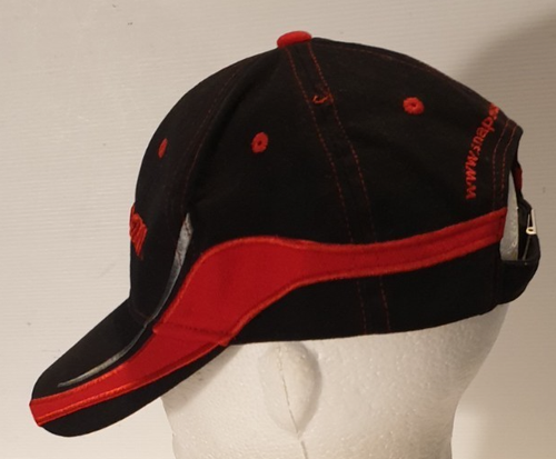 SNAP-ON TOOLS Logo Genuine Baseball Style Cap Hat Colour Red & Black Adjustable. - Picture 2 of 9
