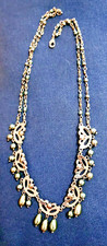 Very Nice 17" Mardi Gras Mask Theme Necklace