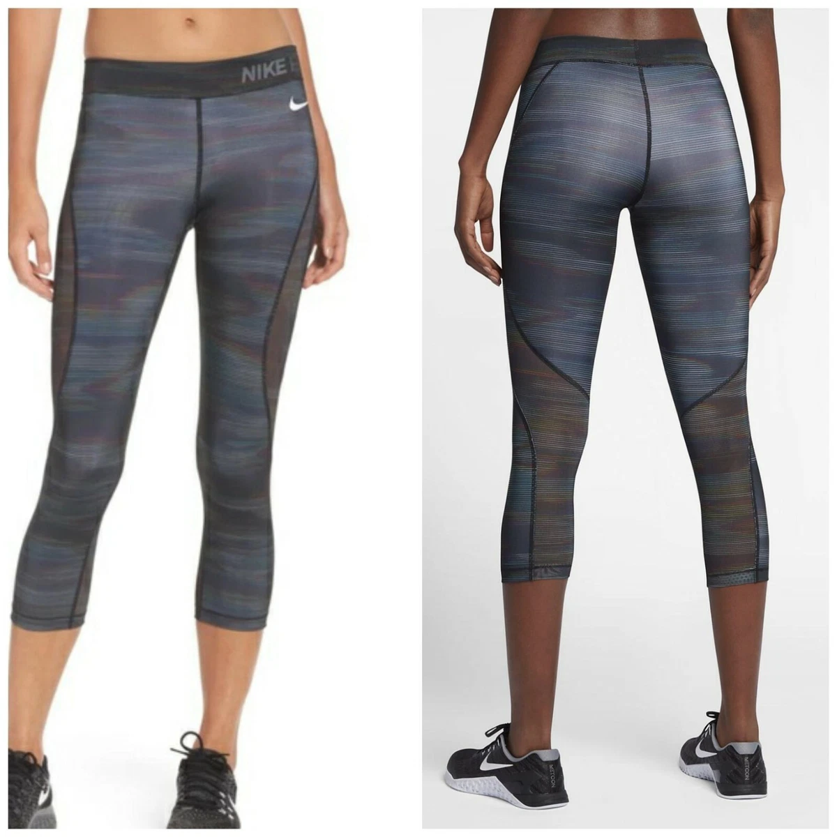 Nike Womens Pro Compression Tights Grey M