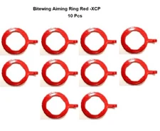 10 Pcs of Bitewing Aiming Ring Red -XCP