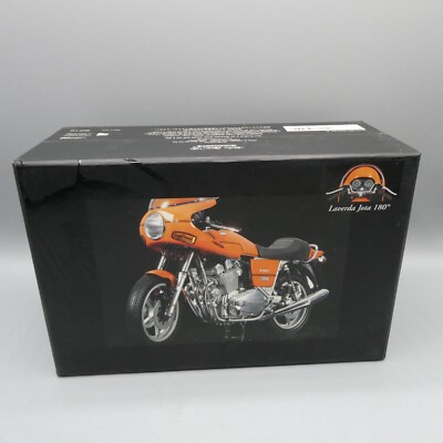 Minichamps 112 Laverda Jota 180 Orange Diecast Model Motorbike for
