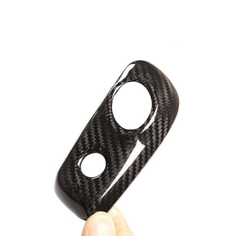 Cubierta de palanca de cambios de fibra de carbono para Ford F150 2009-2014 Foto 3 de 4