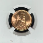 1954-S LINCOLN WHEAT CENT ~ NGC MS 67 RD ~BEAUTIFUL COIN~REF#06-001