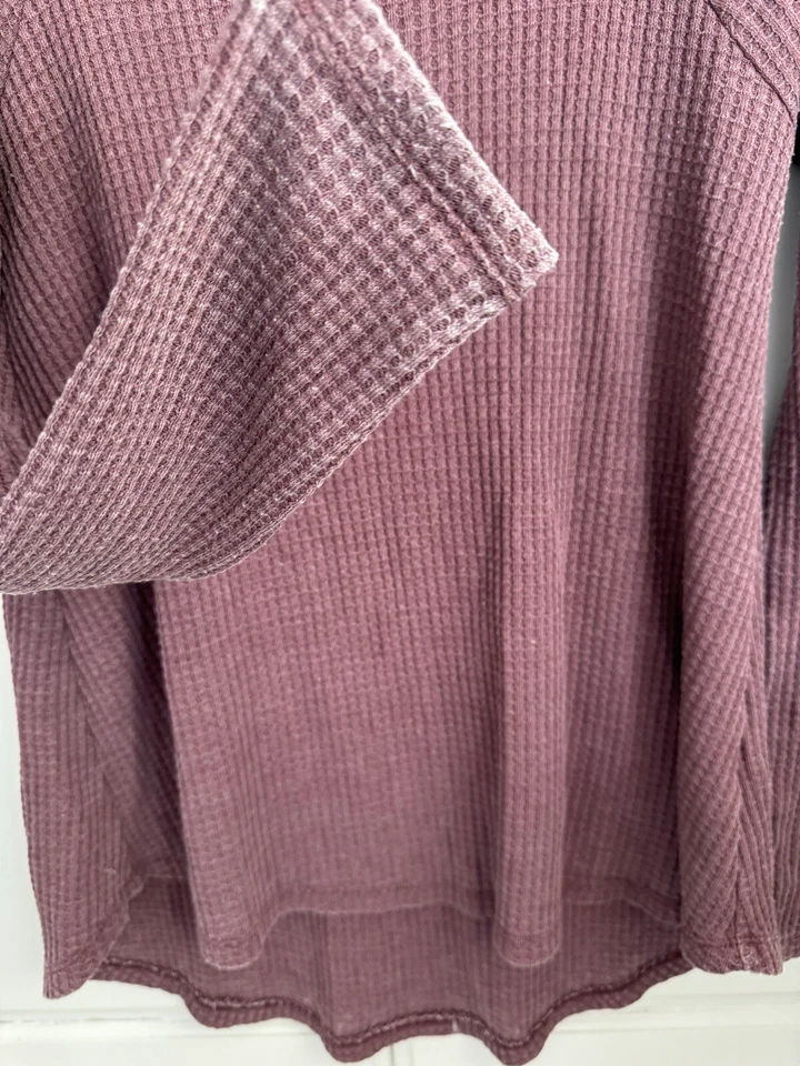 ALTARD STATE Mujer Sudadera Pullover Algodón Malva Lavado EE. UU. Boho Talla M Foto 3 de 4