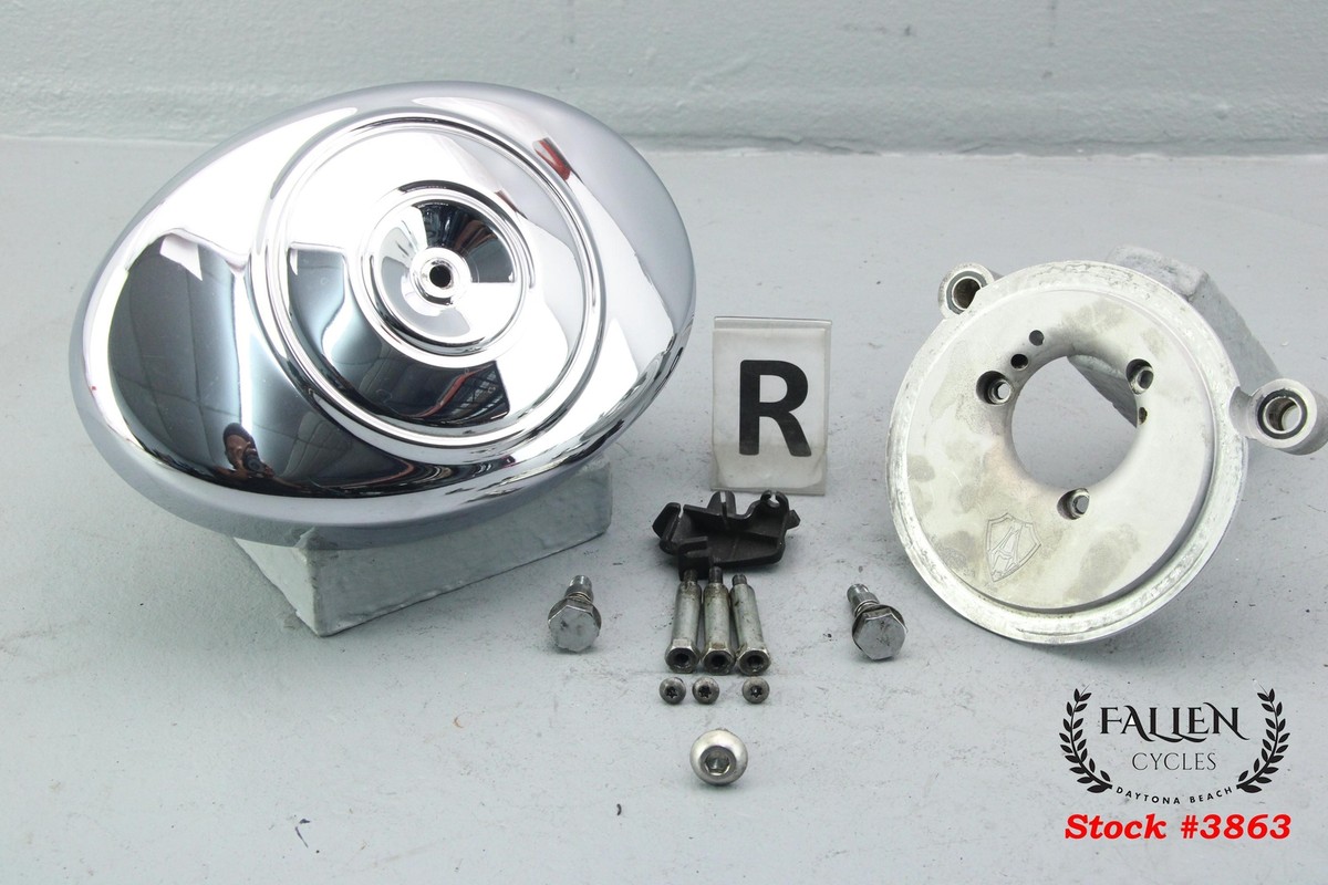 2002 Harley Road King CVO Air Cleaner Cover & ARLEN NESS SOLID