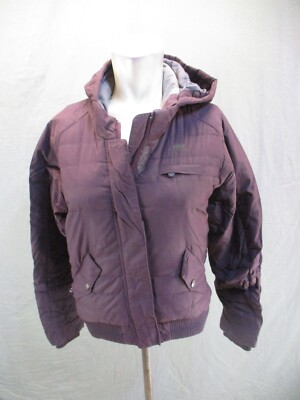 HELLY HANSEN Size S Womens 100% Nylon Down Feather Full Zip Puffer Jacket 046