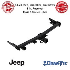 Draw-Tite 76392 Trailer Hitch Class III, 2 in. Receiver Fits 14-23 Jeep Cherokee