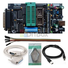 NEW SPI 25xx EPROM programmer BIOS009 PIC,support 0.98d12 clip PLCC32+SOIC