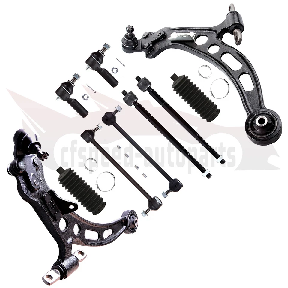 10 件前下控制臂摇杆适用于 97-01 丰田凯美瑞雷克萨斯 ES300 — 第 4/4 张图片