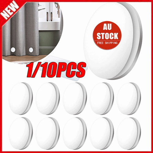 Magnetic Curtain Weights for Shower Curtain Liner White TO - Picture 2 of 20