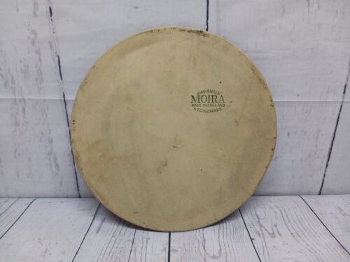 Farm House Cheese Dish Vintage Moira Pottery Stoneware Dome and Base - Picture 8 of 11