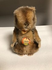 Vintage Steiff "Nagy" Beaver with tag NAGY