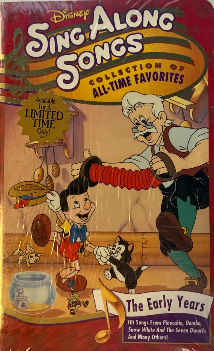 (未使用･未開封品)Why Did We Laugh [VHS] Disney's Sing Along Songs: The Early Years (VHS Video, 1997