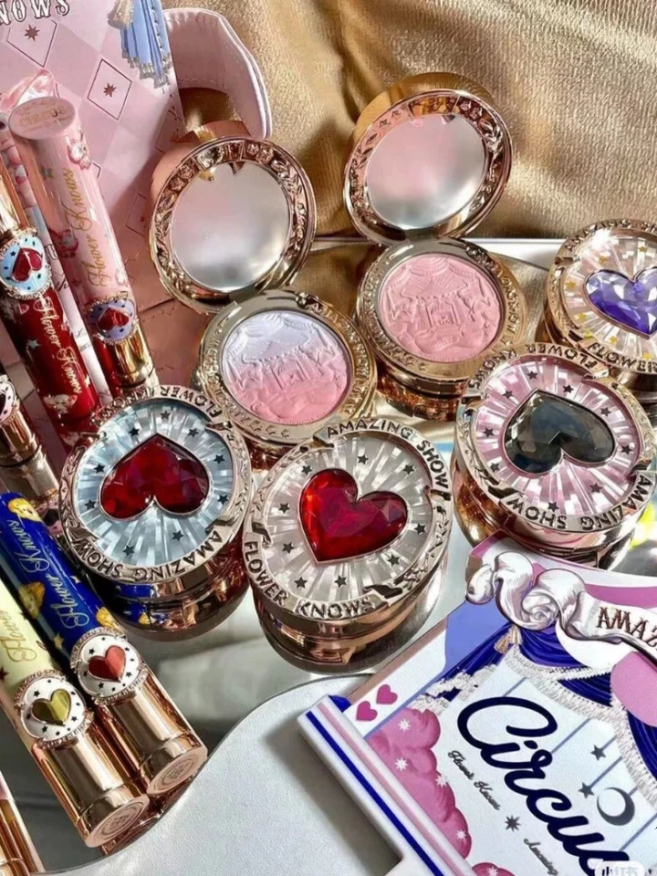 Flower Knows Circus Gradient Embossed Blush NEW IN BOX - Image 2 of 2