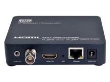 4K HDR IP Video Decoder. SDI and HDMI outputs. HEVC/MPEG H265/H264