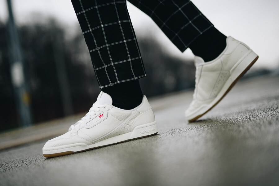 adidas continental 80 mens off white