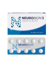 1X NEUROBION 60's Vitamin B1, B6, B12 Improves Nerve Health & Function FREE SHIP