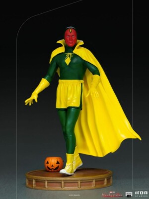 WandaVision Art Scale Statue 1/10 Scale Vision Halloween Version 22 cm