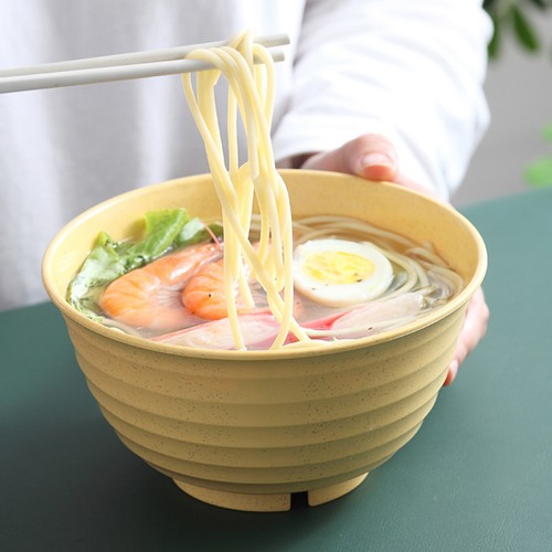 1100ml Soup Bowl Reusable Container Portable Instant Noodle Bowl Food Grade