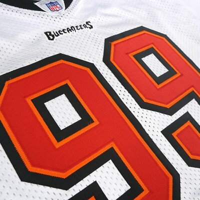 Warren Sapp Reebok Tampa Bay Buccaneers Authentic On-Field