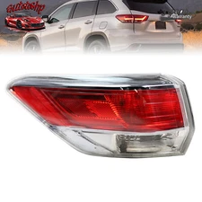 For Toyota Highlander 2014-2016 Outer Left Driver Side Tail Light Brake Lamp