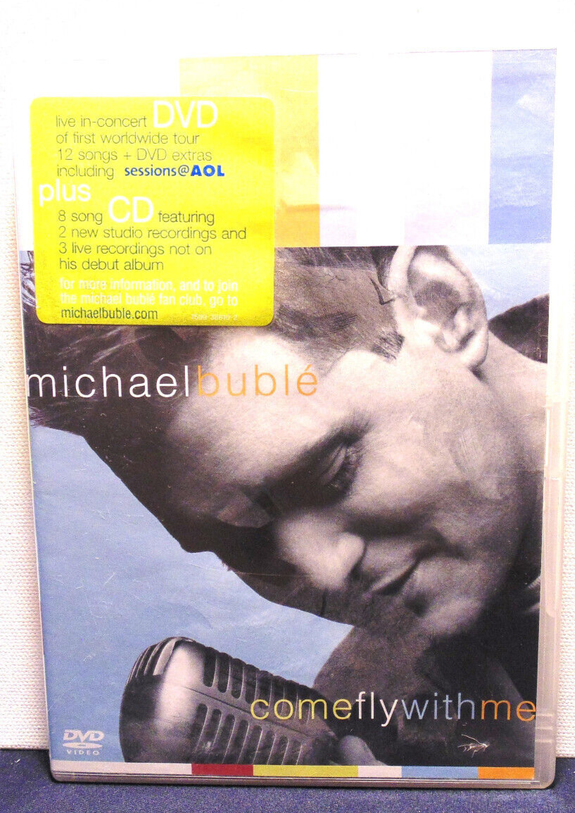 MICHAEL BUBLE COME FLY WITH ME ------------ DVD+CD---- SEE PHOTOS