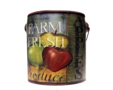 paint can candle Apple