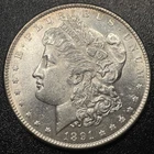 1891-S Morgan Silver Dollar $1 Uncirculated Coin