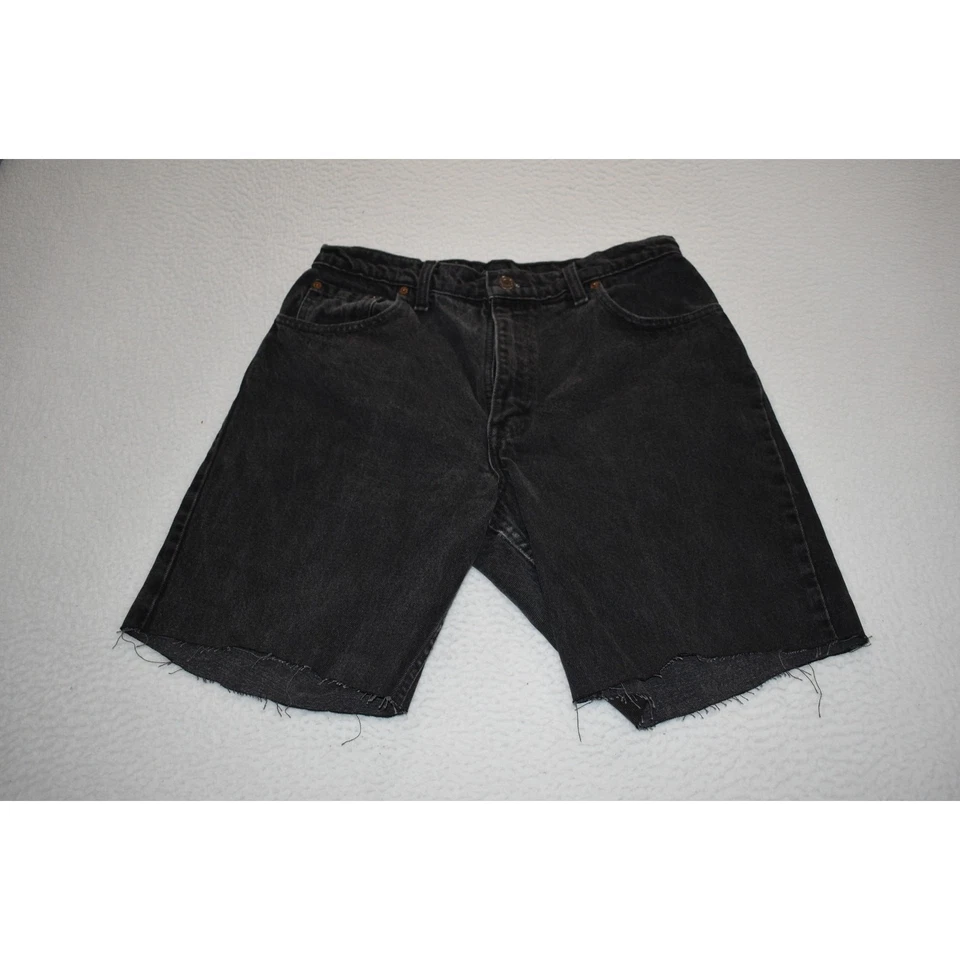 Pantalones Cortos de Jean Levis 550 Corte Estilo Y2K Para Mujer Talla 13 o 30 pulgadas Cintura Alta Foto 2 de 4