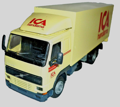 Conrad Metallmodell LKW 4372 Volvo FH 12 Koffer ICA handlarne 1:50