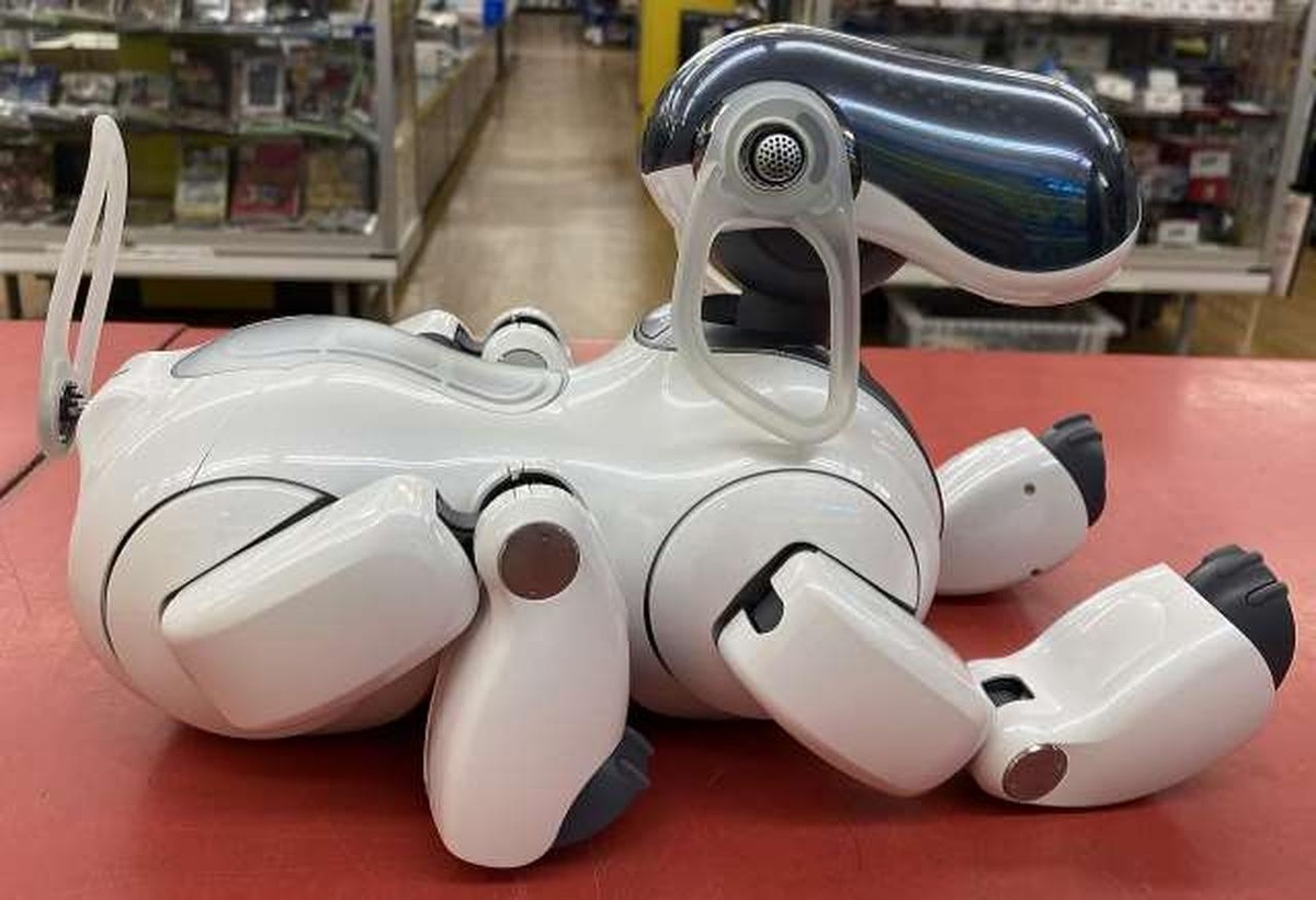 現状品 ソニー SONY アイボ ERS-7 AIBO 犬型 ロボット ペット ITTARMFQZ5NS-YR-J40-byebye SONY ERS-7 Entertainment Robot AIBO Dog-shaped Pet Robot