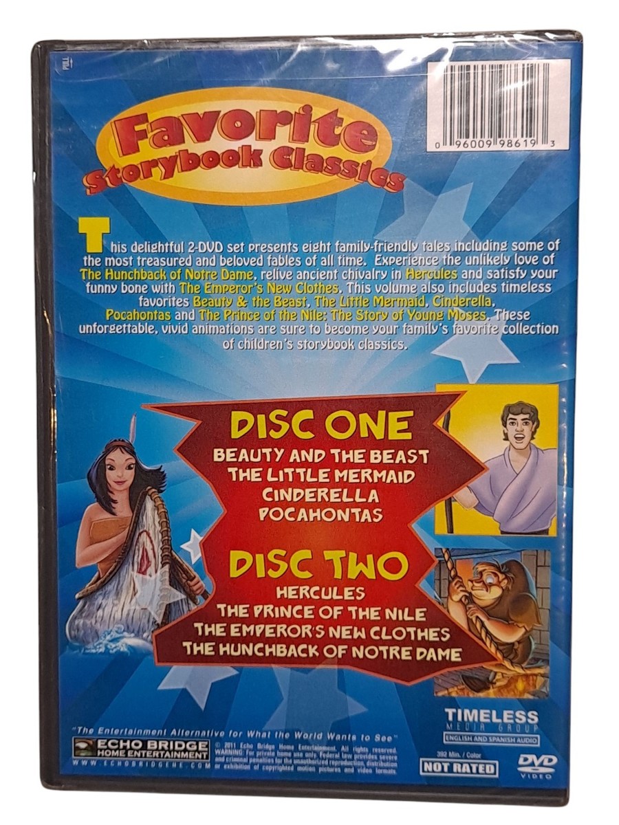 Favorite Storybook Classics; 2-DVD Set, 8 Tales (DVD; Animation