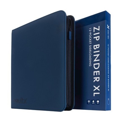 12 XL Pocket Zip Binder, 624 Cards, Exo-Tec Material, 26 Side-Loading Pages (...