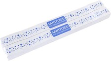 Printed Toilet Seat Band 16-1/2" Wide X 1-1/2" Deepuse In Hotels and Motels