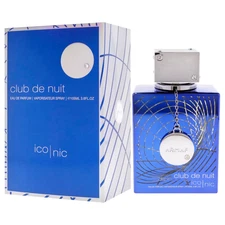 Club De Nuit Blue Signature Men'S Eau De Toilette Spray, 3.6Oz Halloween, Christ