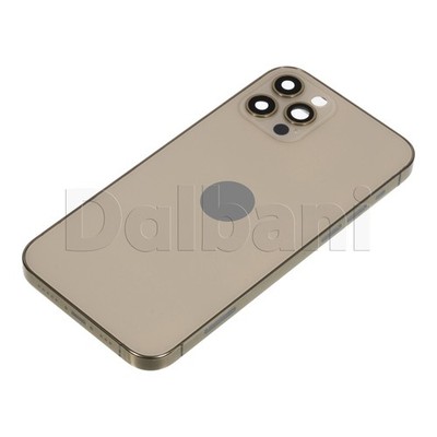 Gold Replacement Housing Frame For iPhone 12 Pro Battery Cover (US E-SIM)