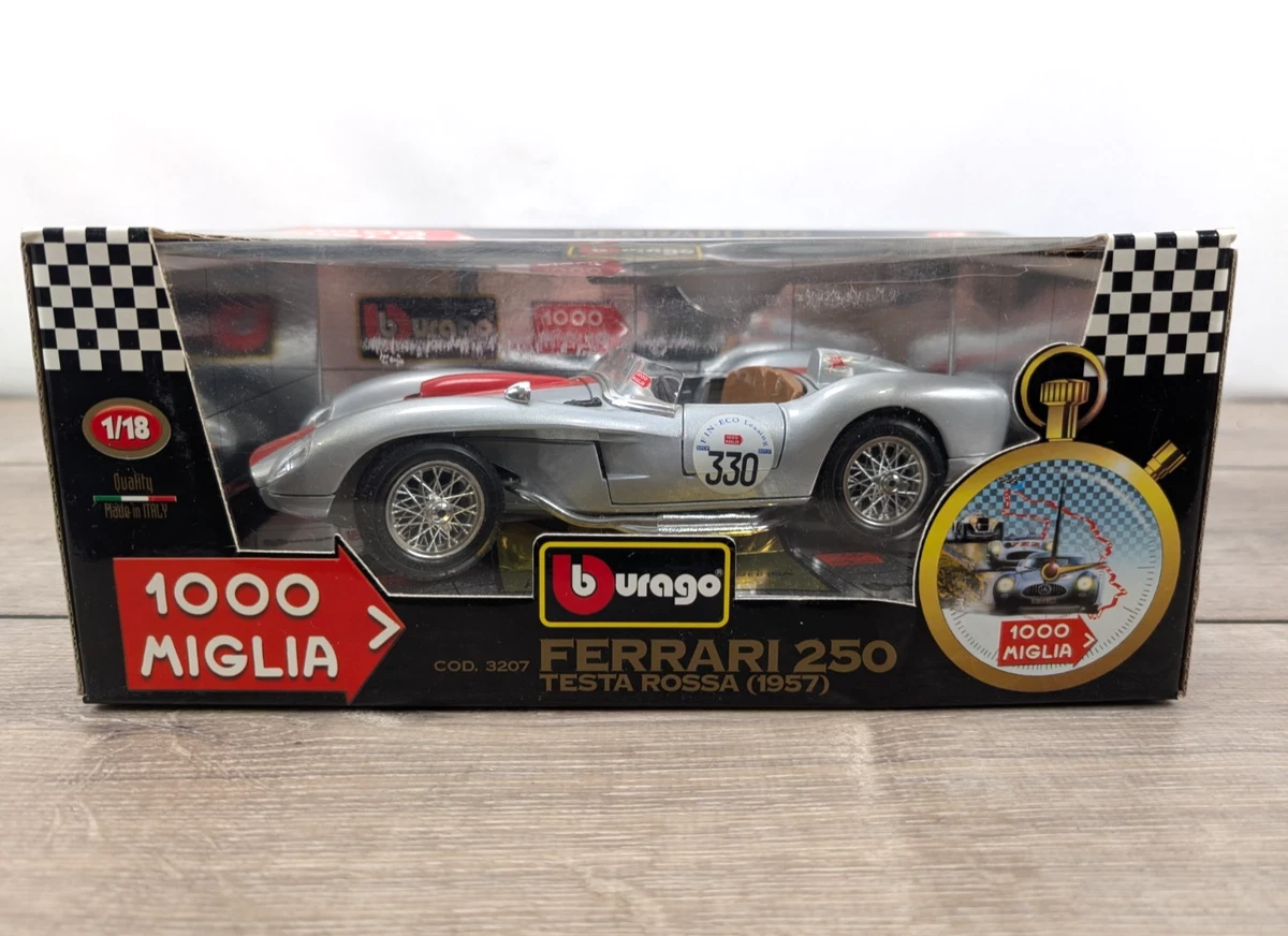 フェラーリ　２５０　テスタロッサ　（１９５７）　 ＃３３０　レースカー　１／１８ 1/18 BBR 1957 Ferrari 250 Testarossa (Red) Resin Car Model Limited