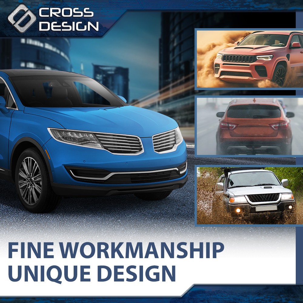 Grille Insert Passenger Right Fit For 2016-2018 Lincoln MKX FO1200597 FA1Z8200AA