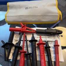 RS PRO Fused Test Lead Kit - CAT III 600V - RS 262-7764 