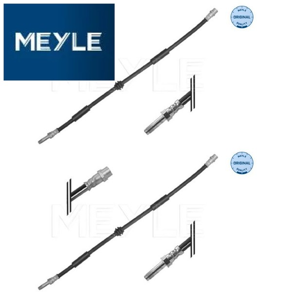 2X Bremsschlauch Meyle 1005250004 2 BremsschläUche Rechts Links Vorne FüR VW-image