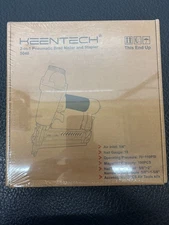 NEW ~ KEENTECH 18 Gauge Pneumatic Brad Nailer and Stapler Kit ~ Fast Ship!