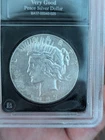 1927 P Peace Silver Dollar VG Very Good Bradford Exchange