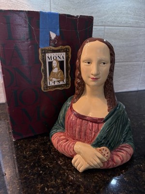 Mona Lisa Cookie Jar From Vandor Mfg. RARE. Mona In Excellent Condition