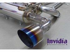 Invidia Gemini V2 Sportauspuff für Nissan 370Z Titan/blau glatt Auspuff