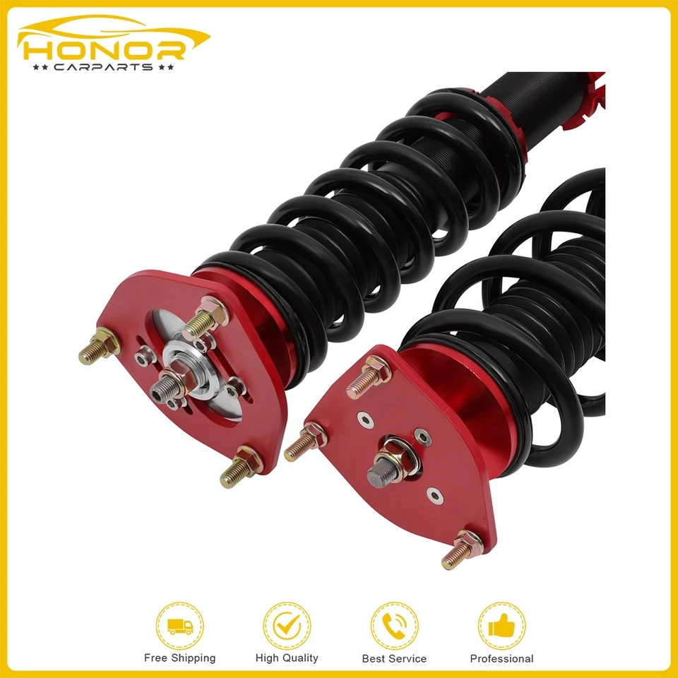 Kits de muelles de suspensión de amortiguador bobinas de altura ajustable para Toyota Camry 1995-2001 Foto 4 de 4