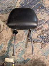 10-14 DODGE AVENGER CHRYSLER 200 FRONT ACTIVE HEAD REST HEADREST BLACK LEATHER