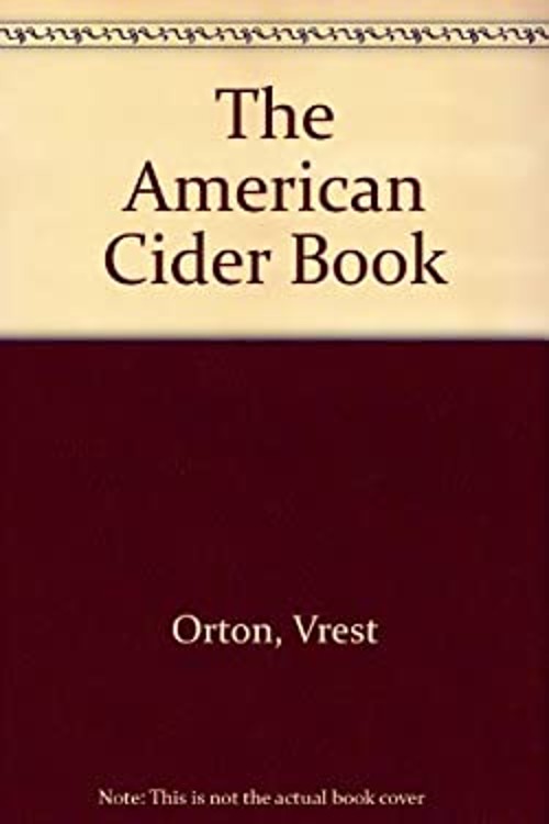 The American Cider Book Paperback Vrest OrtonFree US Delivery | ISBN:0374510768