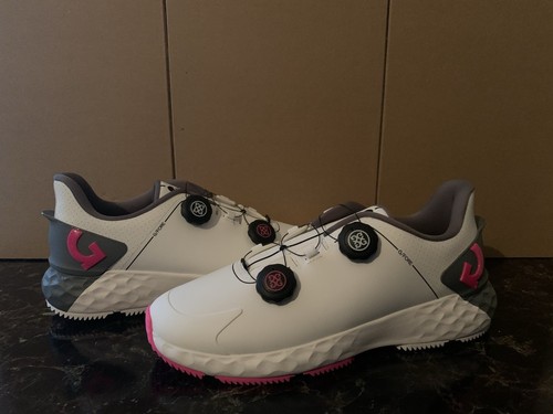 G/FORE G/DRIVE Perforated BOA Golf Shoes White Black Mens Sz 10.5 | eBay