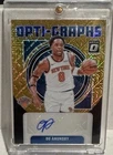 OG Anunoby 2024-25 Donruss Optic Opti-Graphs Auto Choice Black Gold /8